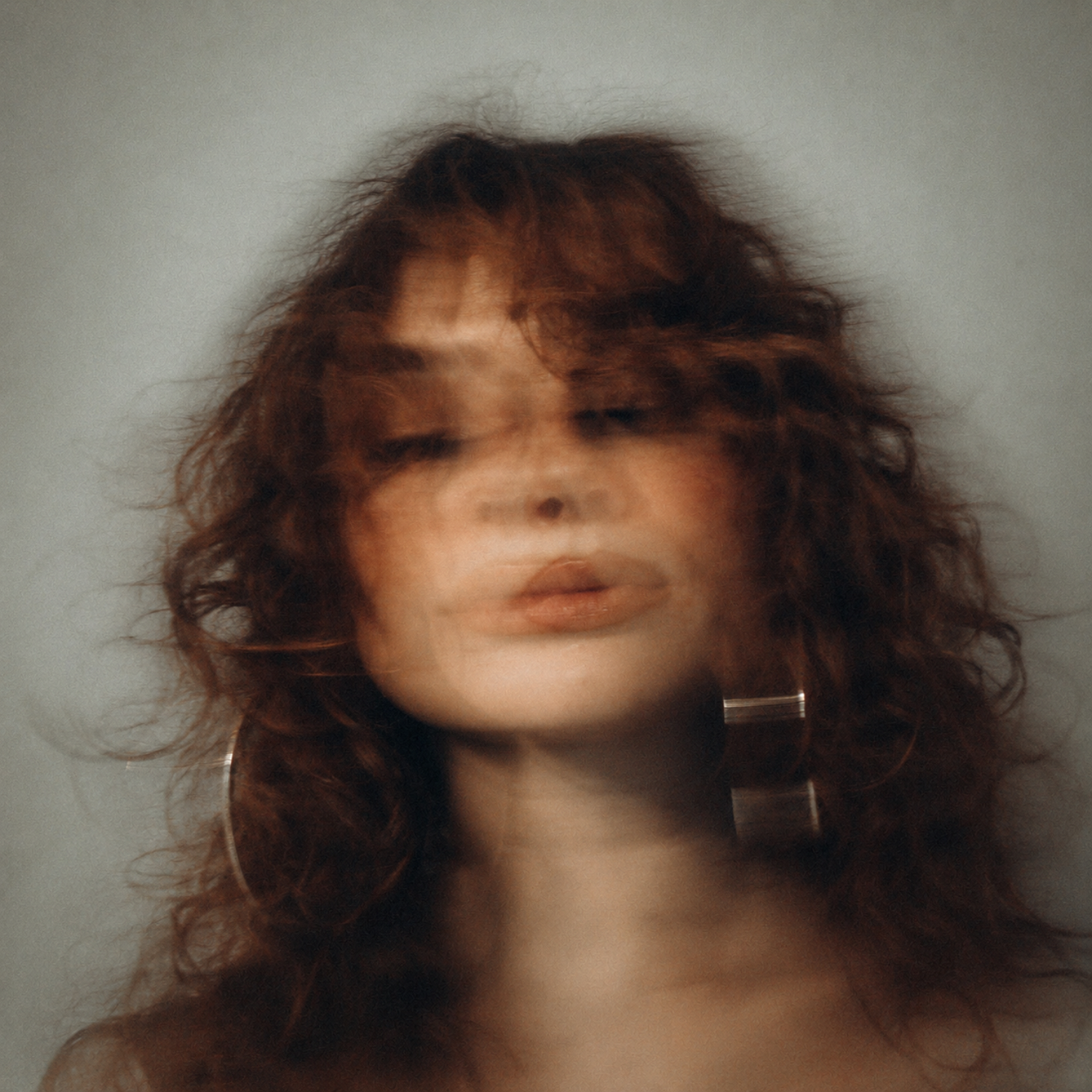 Ginger — cinematic portrait with motion blur